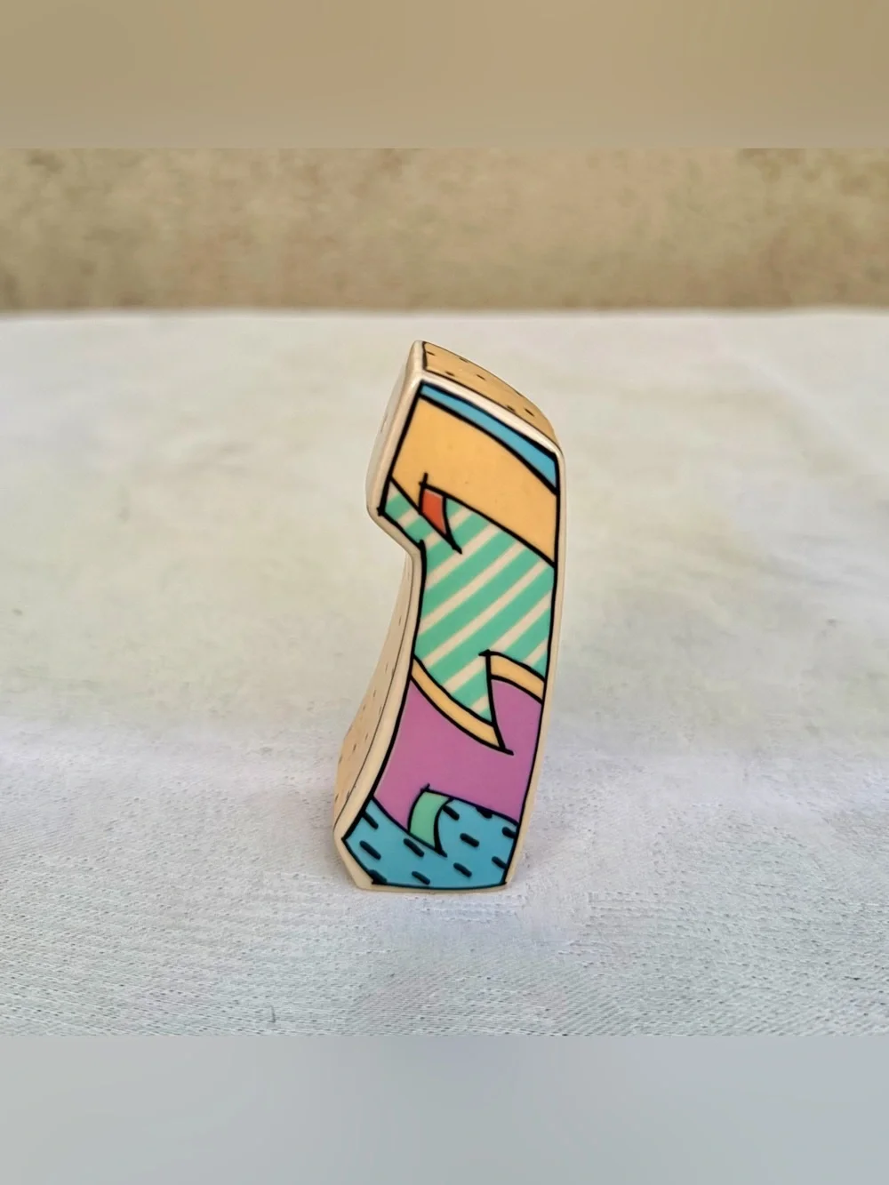 1980s Rosenthal Studio-Linie “Flash One” Design by Dorothy Hafner Salt Shaker